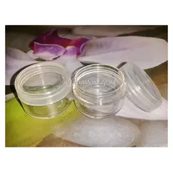 Баночка прозрачная круглая 6 мл и 10 мл