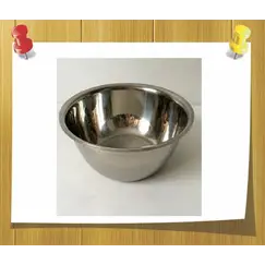 Миска из пищевой нержавеющей стали большая