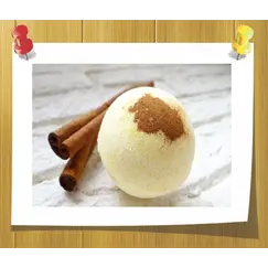 бомбочка для ванной с корицей