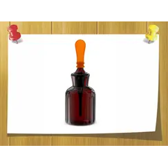 Капельница с пипеткой темное стекло 60 мл