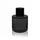 Флакон для парфумерії скляний 50 мл Чорний з алюмінієвим розпилювачем, Колір флакона: Чорний