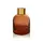 Флакон для диффузора 100 мл коричневый с золотой крышкой