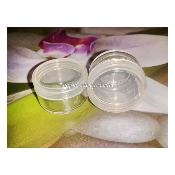 Баночка прозрачная 18 мл для кремов