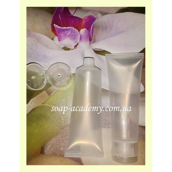 Туба под крем 50мл прозрачная