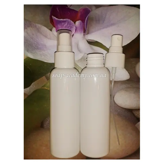 Флакон с пульверизатором 100мл белый