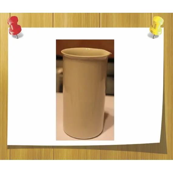 Стакан фарфоровый мерный № 3 150 мл высокий с носиком