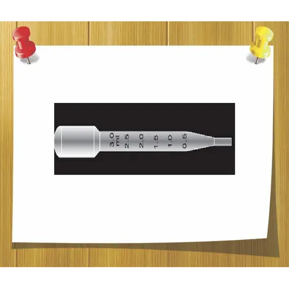 Пипетка пластиковая 3мл