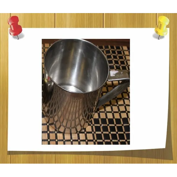 Кружка из нержавеющей стали для мыло с нуля