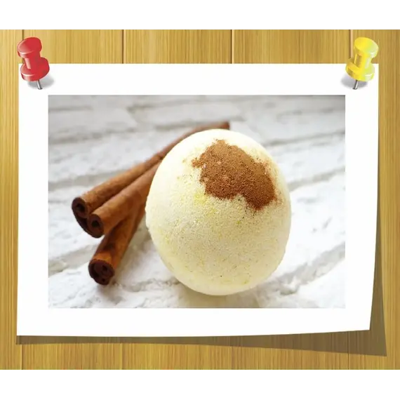 бомбочка для ванной с корицей