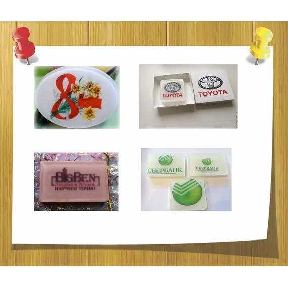 Фото 3953: Брендированное мыло с фото