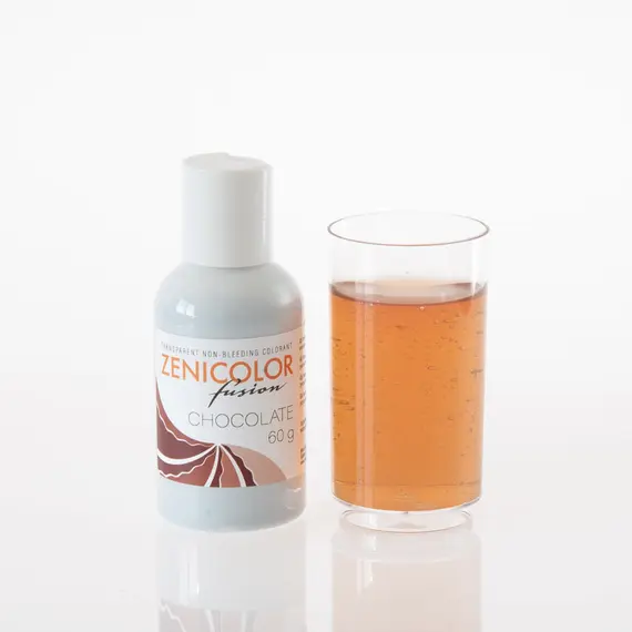 Краситель цвет шоколад (Chocolate) для мыла с нуля и гелей Zenicolor Fusion Словения 10 гр, Weight: 10 гр