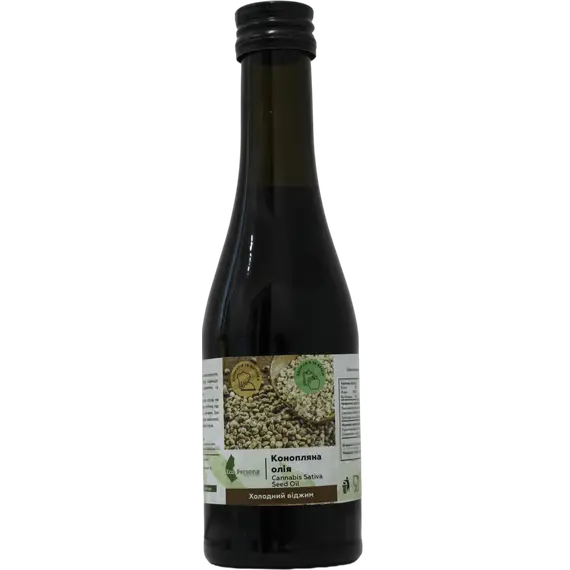 Масло ядер Конопли 200 мл пищевое, Volume, ml: 200 ml