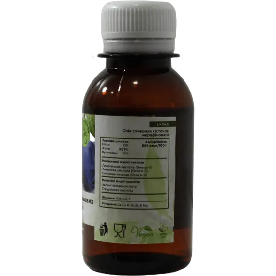 Масло  Сливовых косточек пищевое, Объём, мл: 100 мл, изображение 3