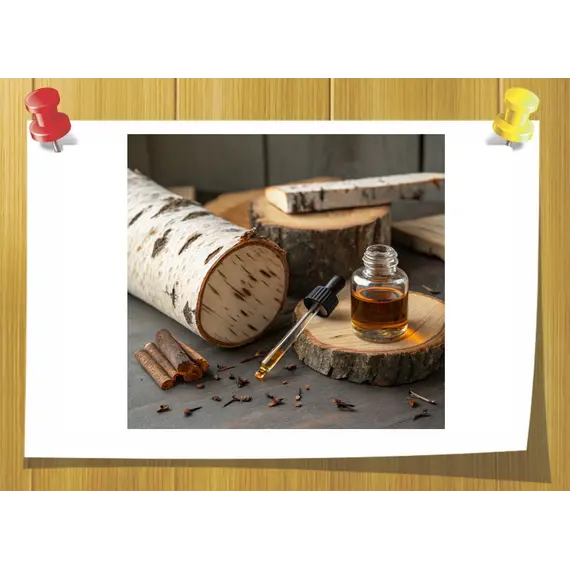 Эфирное масло Березового дегтя Birch Tar (Rectified), Об `єм: 3 мл