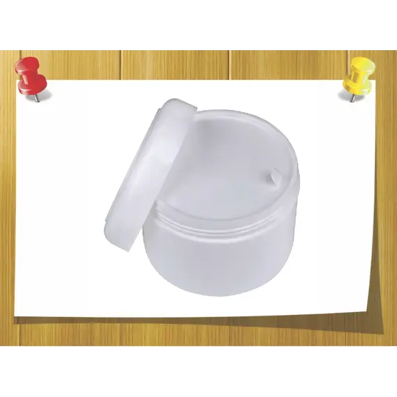 Баночка косметическая 250 мл белая, изображение 2