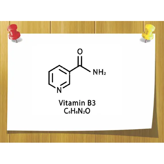 Ніацинамід вітамін В3 10 грам, Вага: 10 гр