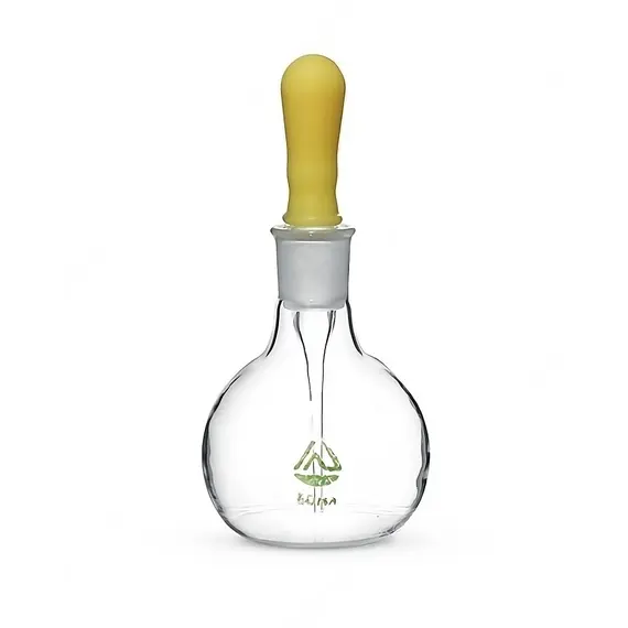 Капельница с пипеткой из прозрачного стекла 50 мл (капельница Страшейна)