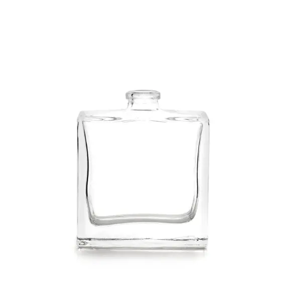 Парфумерний флакон прозорий 35 мл під завальцювання і самозащіпку срібний, зображення 3